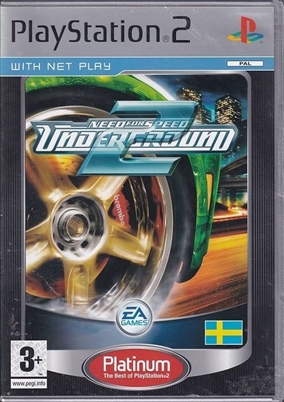 Need for Speed Underground 2 - PS2 - Platinum (B Grade) (Used) (eng)